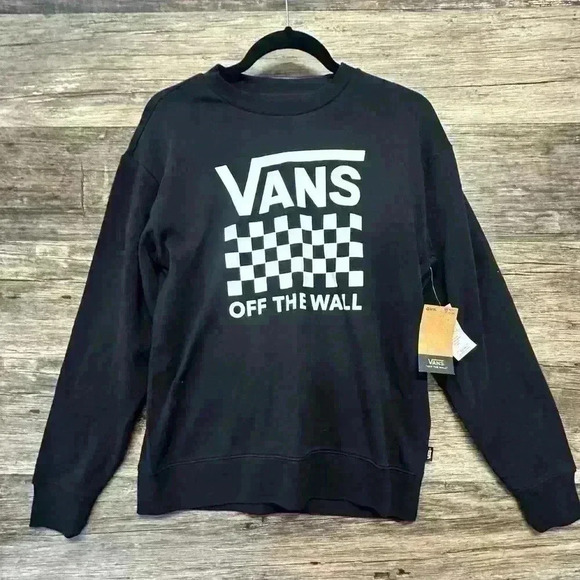 Vans Other - Vans Black Sweater Sweatshirt Men’s Size XS